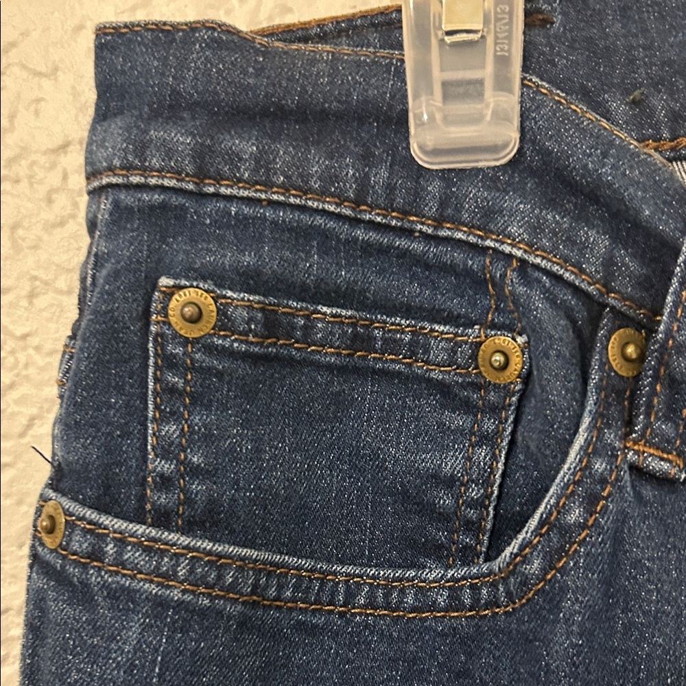 Lauren Ralph Lauren Navy Straight Leg Jeans - Picture 3 of 11